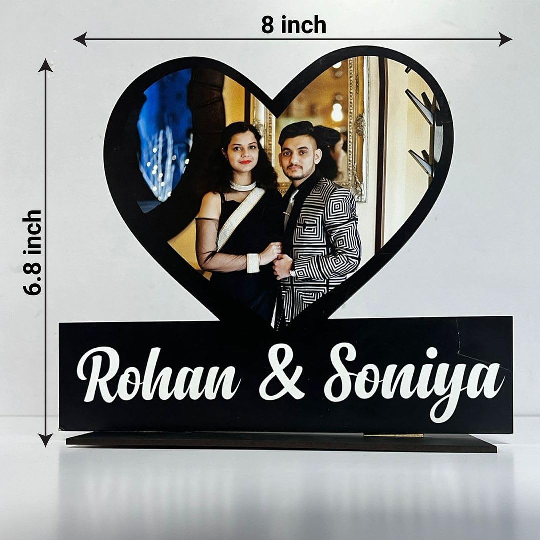 Couple Customized Photo Frames for Table
